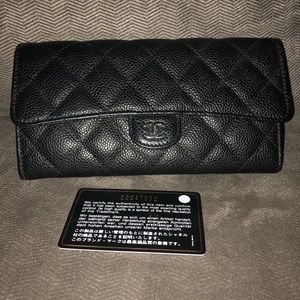 Chanel large wallet